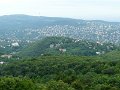 Budapest latkepe a Normafa kornyekerol